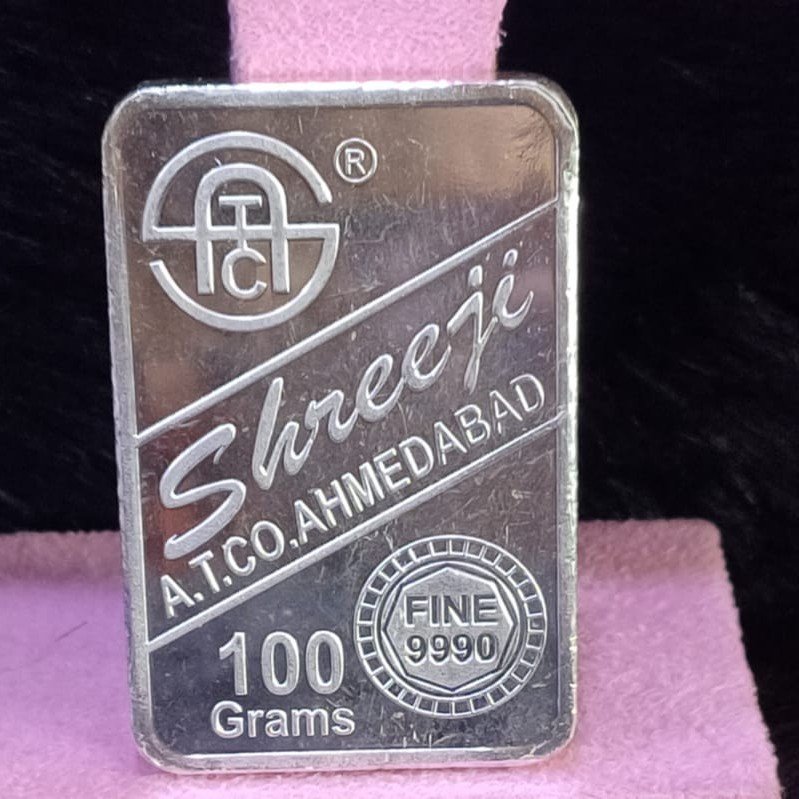 Buy quality 999 Silver One Hundred Gram Silver Lagdi in Ahmedabad