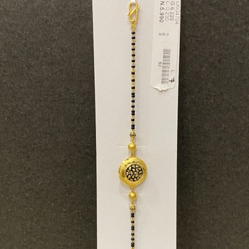Dangling Disc Mangalsutra Bracelet | 18KT gold Mangalsutra | STAC Fine  Jewellery