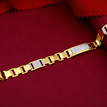 GOLDGIFTIDEAS 22K Gold OM Rudraksha Bracelet for Men, Gold Lucky Bracelet  for Gift, Birthday Gift for Boys