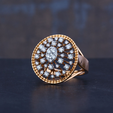 916 Gold Designer Diamond Ring