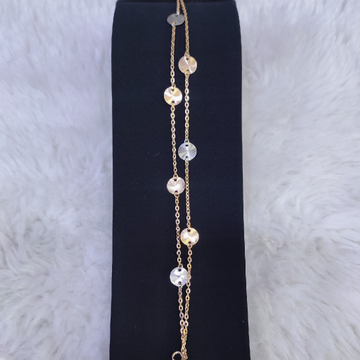 18KT/750 Rose Gold Fancy Richna Bracelet GLU-182