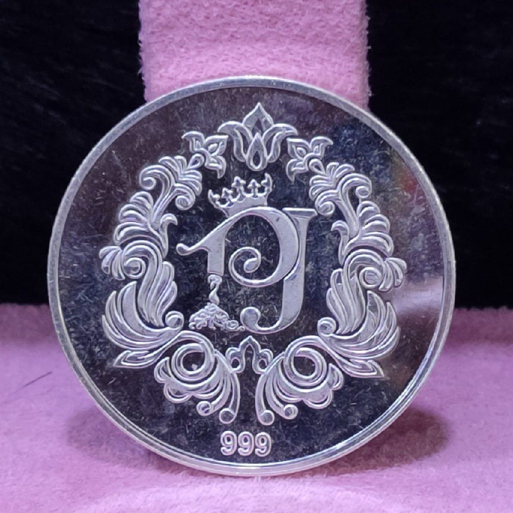 999 Silver Twenty Gram Laxmi Ji Silver Coin