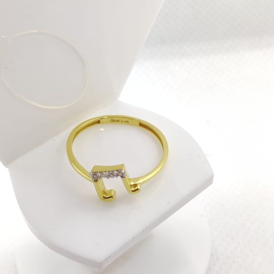 22KT Yellow Gold Crisanta Ring For Women