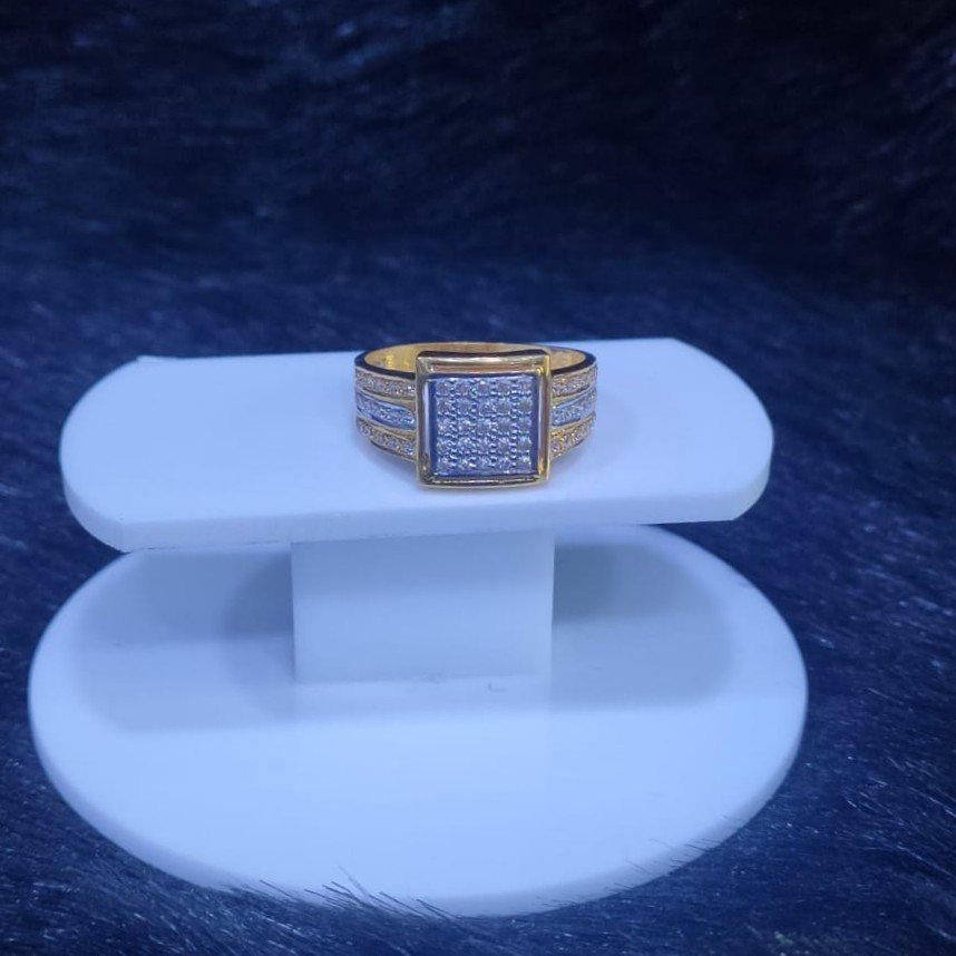 22KT/916 Yellow Gold Fama Ring For Men