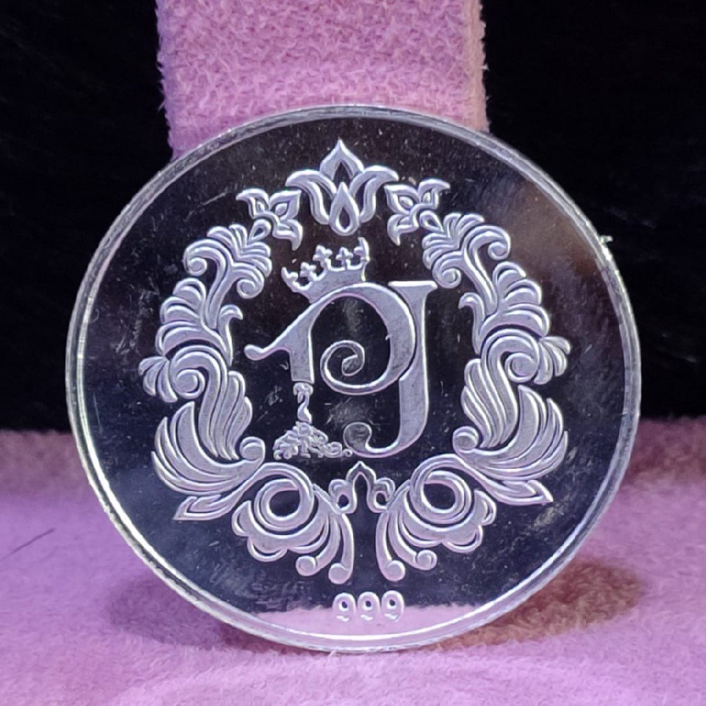 999 Silver Fifteen Gram Ganpati Silver Coin