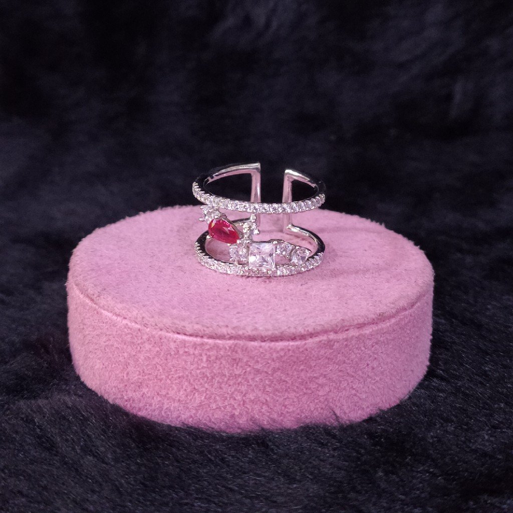 92.5 Sterling Silver Modern Ring LRS-1056