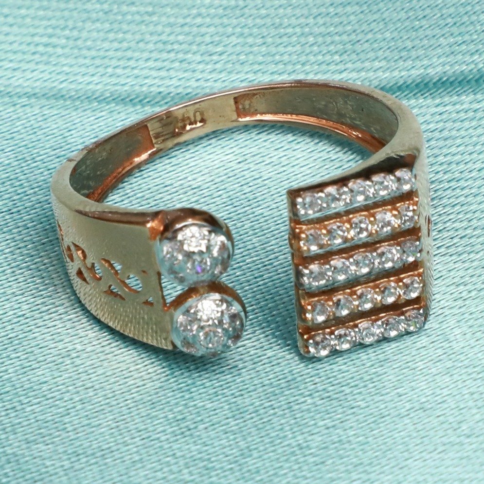 916 Gold Stylish Ring For Women PJ-R021