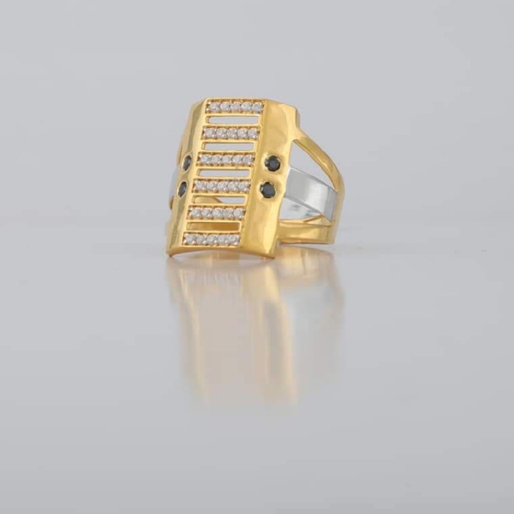 22KT/916 Yellow Gold Armaan Ring For Men