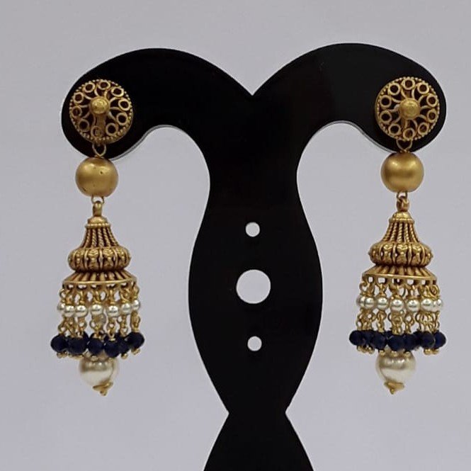 22KT Yellow Gold Azalia Earrings For Women