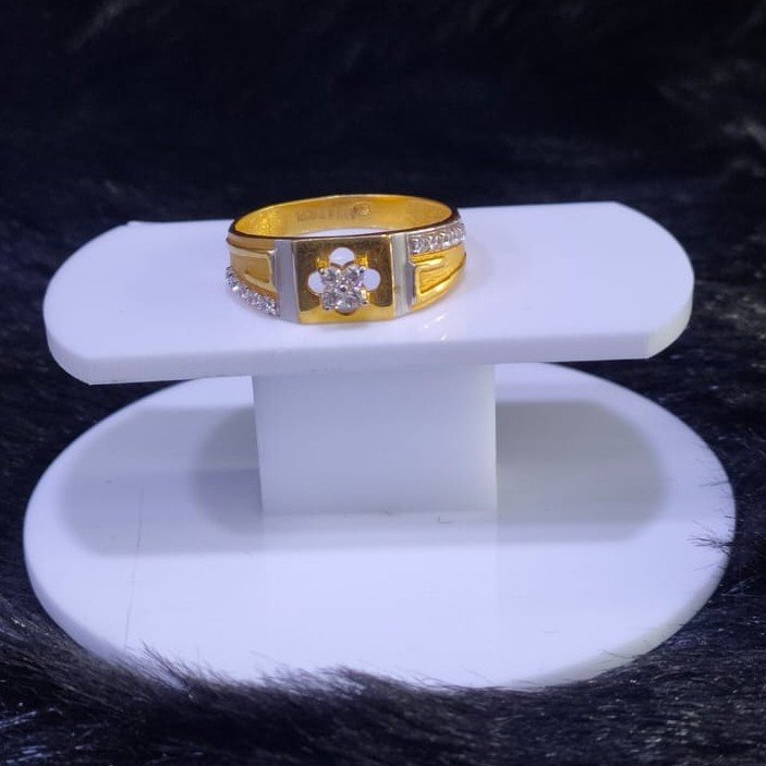 22KT/916 Yellow Gold Confident Ring For Men